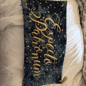 Pottery Barn Blue and Gold  Harry Potter Pillow Cover